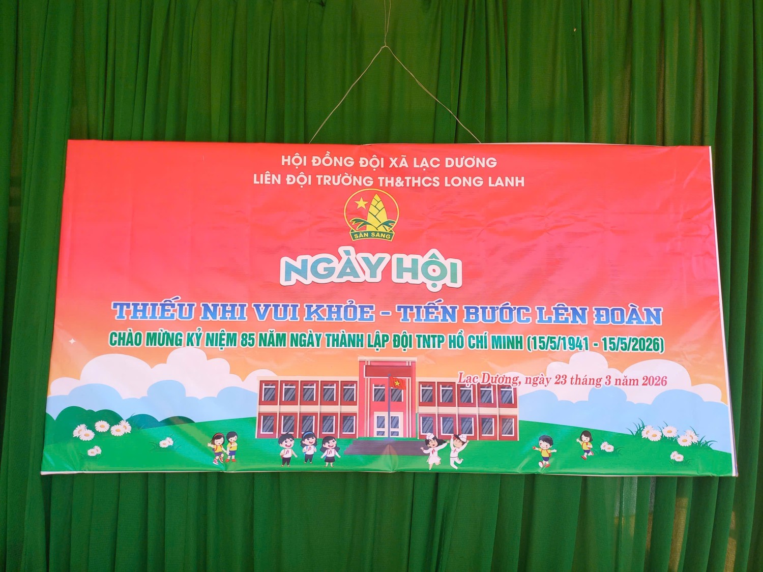 Ngày hội thiếu nhi tiến bước lên Đoàn 23/03/2026