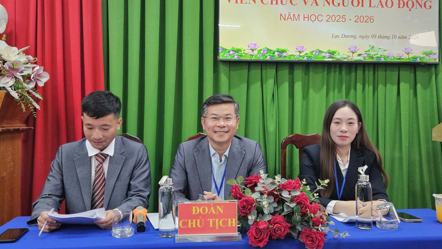 HỘI NGHỊ CÔNG NHÂN VIÊN CHỨC NGƯỜI LAO ĐỘNG NĂM HỌC 2025 - 2026